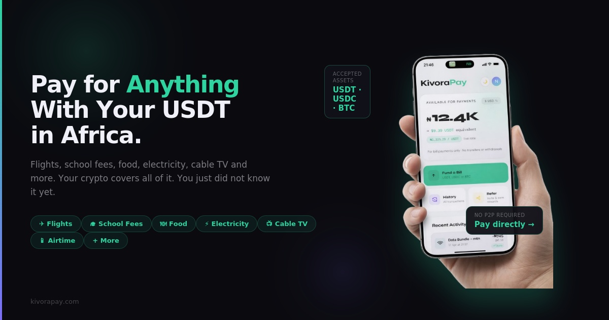 You Can Pay for Anything With Your Stablecoin in Africa. You Just Did Not Know It Yet.